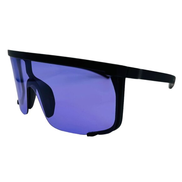 9295 | Purple Wrap Sunglasses - Picture 2 of 3